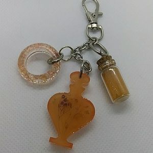 Handmade Resin charm keychain